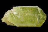 Gemmy, Yellow Apatite Crystal - Morocco #135395-1